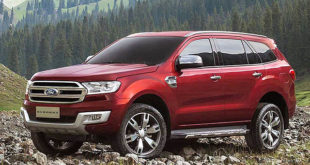 2018 Ford Everest side front