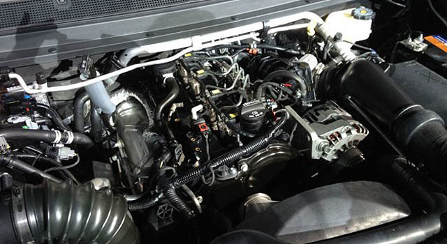 2019 Ford Ranger engine