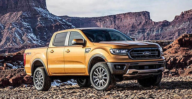 2019 Ford Ranger front side