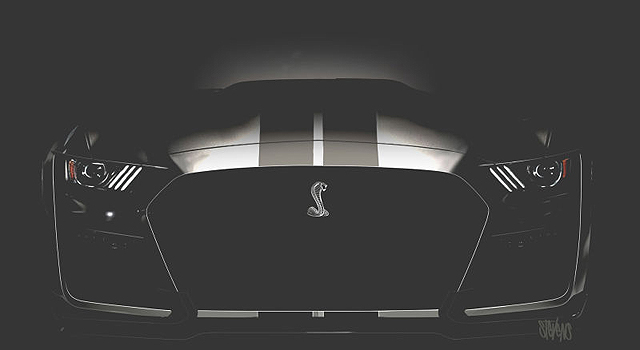 2019 Mustang Shelby GT500 front