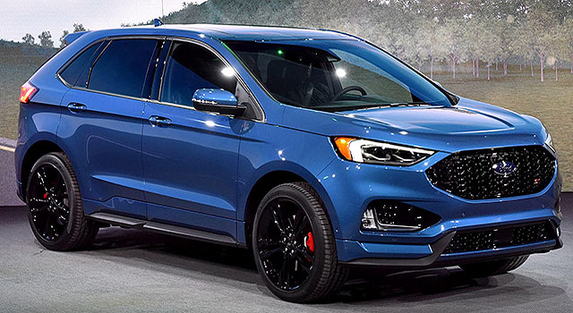 2019 Ford Edge ST front