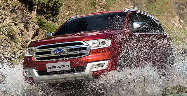 2019 Ford Endeavour exterior