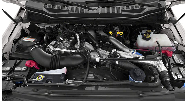 2019 Ford F-350 engine