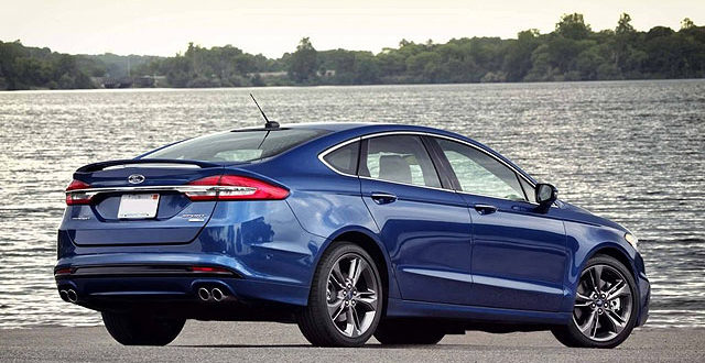 2019 Ford Fusion Sport rear