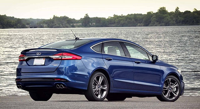 2019 Ford Fusion Sport rear