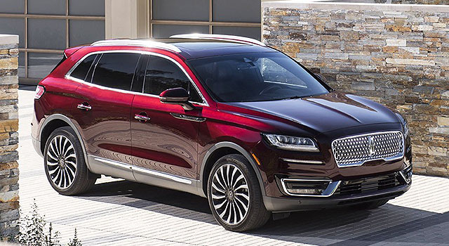 2019 Lincoln Nautilus side