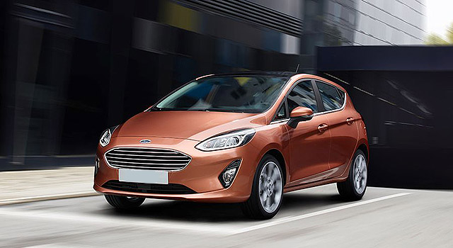 2019 Ford Fiesta front