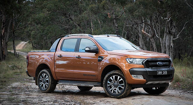 2019 Ford Ranger Wildtrak front side