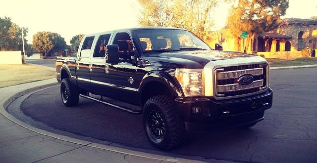 6-door Ford F-350 exterior