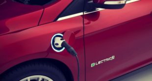 2019 Ford Model E charging