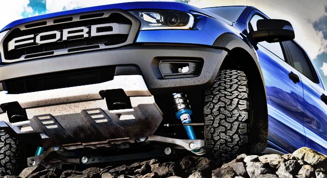 2019 Ford Ranger Raptor front