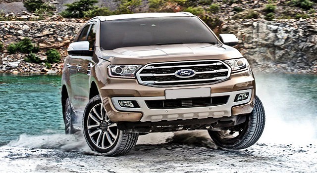 2019 Ford Everest exterior