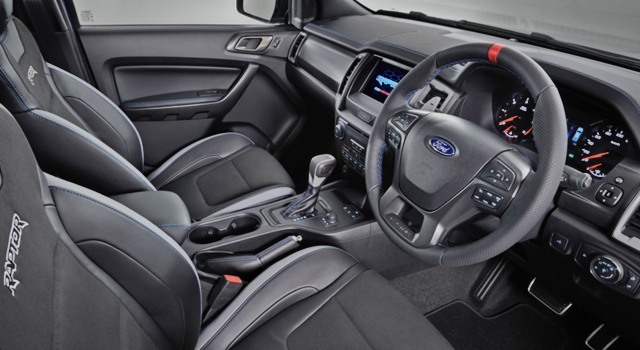 2020 Ford Ranger Raptor Interior