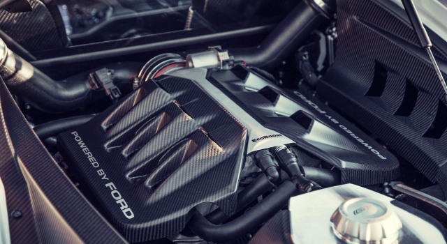 2020 Ford GT engine