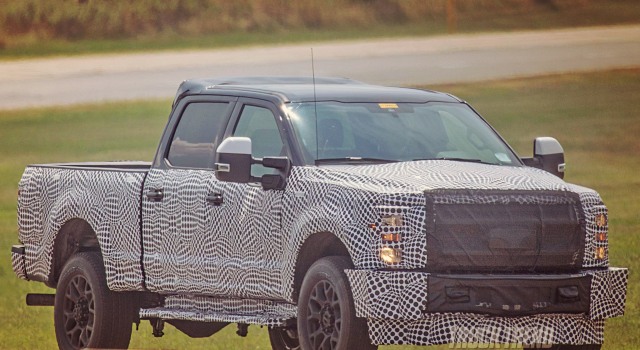 2020 Ford Super Duty Spy Shot