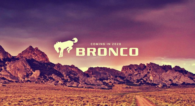 2020 Ford Bronco Poster