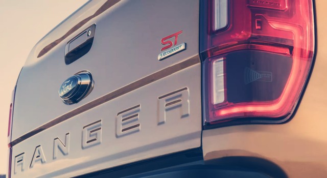 2021 Ford Ranger ST badge