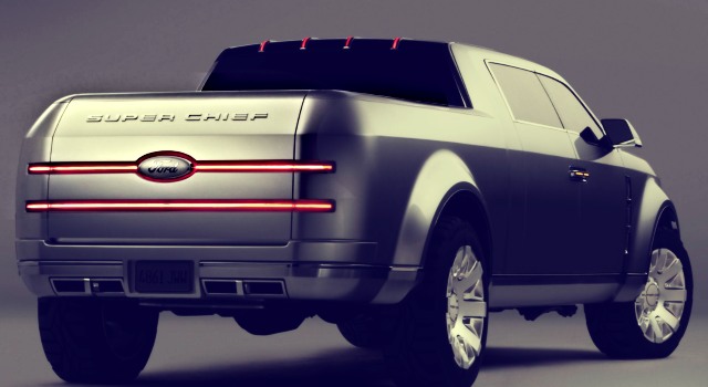 2020 Ford Super Chief rear