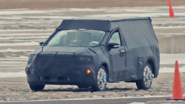 2021 Ford Courier Spy Photo