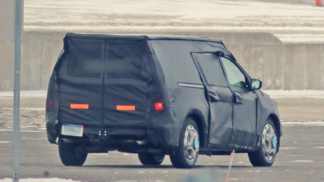 2021 Ford Courier Spy Shot