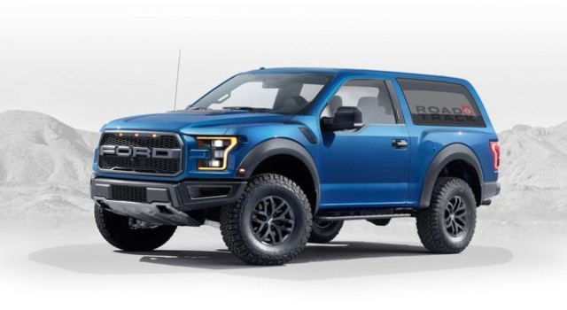 2020 Ford Bronco Raptor exterior