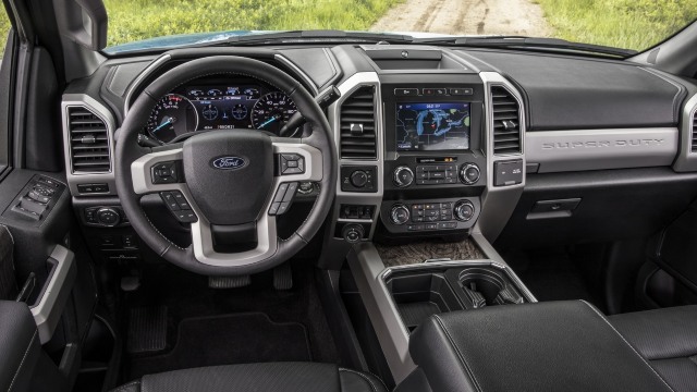 2021 Ford F-350 interior