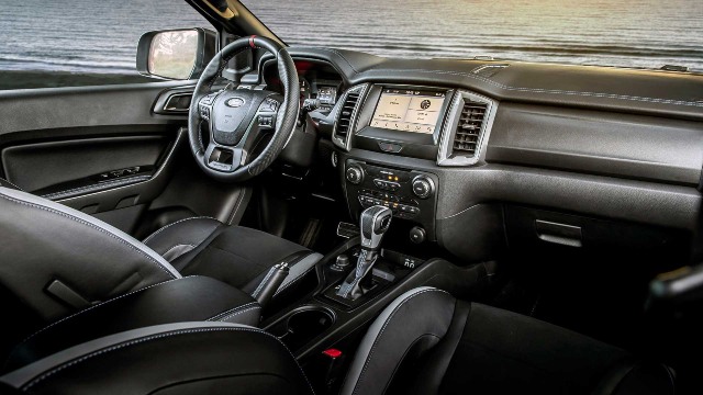 2021 Ford Ranger Raptor interior