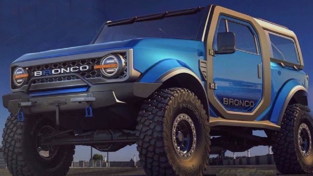 2021 Ford Bronco Raptor V8 design