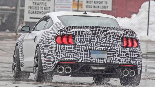 2021 Ford Mustang Mach 1 spied