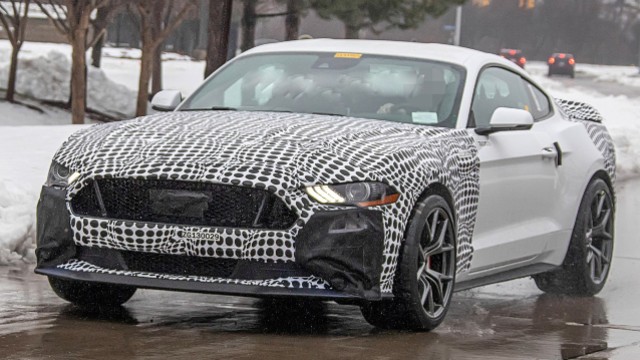 2021 Ford Mustang Mach 1 spy shots