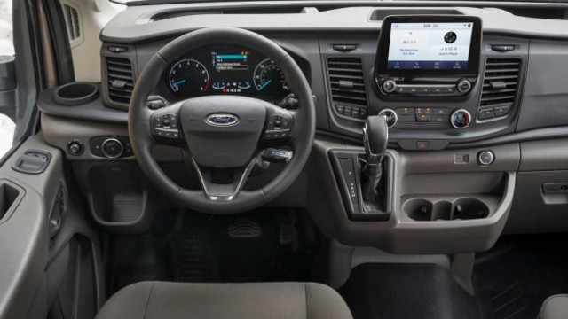 2021 Ford Transit interior