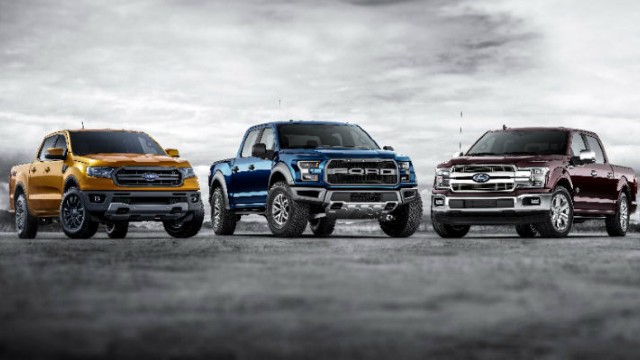 Ford Pickup Lineup