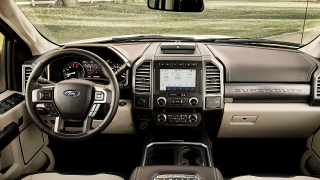 2021 Ford F-350 Super Duty interior