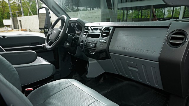 2022 Ford F-650 interior