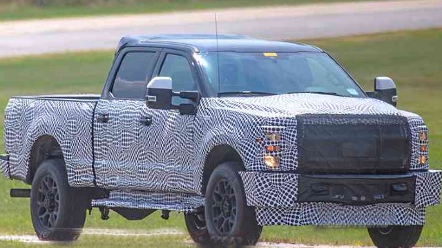 2022 Ford F-250 Super Duty spied