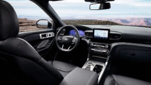 2022 Ford Explorer ST interior