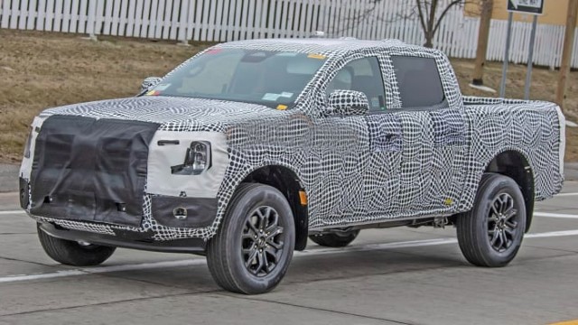 2022 Ford Ranger Wildtrak spied - Ford Tips