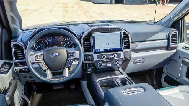 2023 Ford F-350 interior