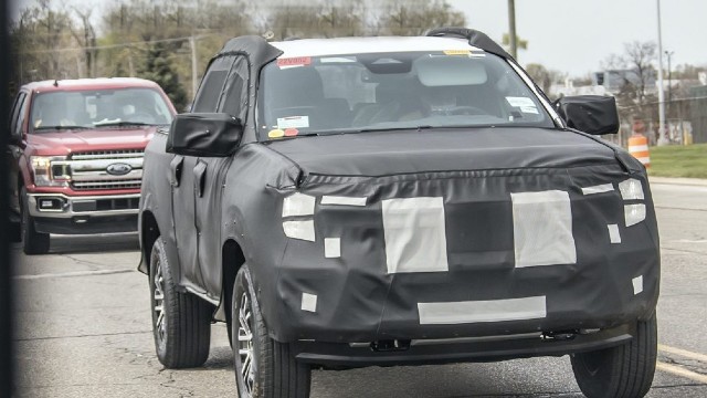 2023 Ford Ranger Spied with the Next-Gen Design - Ford Tips