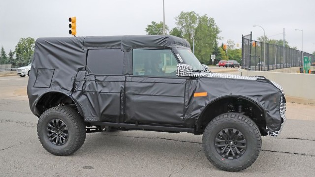 2023 Ford Bronco Warthog spied