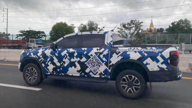 2023 Ford Ranger spied