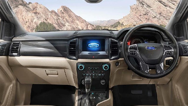 2023 Ford Endeavour interior