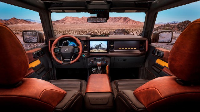 2023 Ford Bronco Sasquatch interior