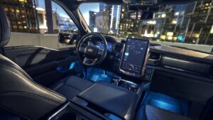 2024 Ford F-150 Lightning interior