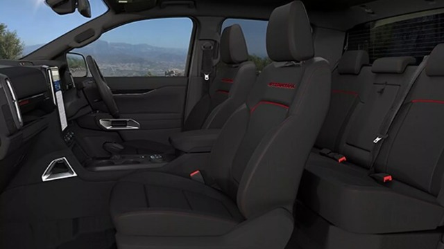 2024 Ford Ranger Stormtrak interior