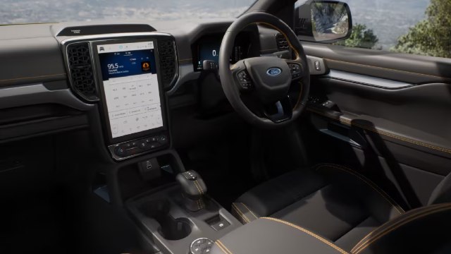 2024 Ford Ranger Wildtrak X interior