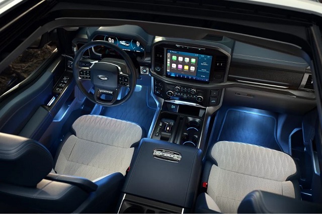 2025 Ford F-150 interior