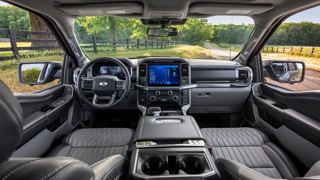 2025 Ford Lightning interior